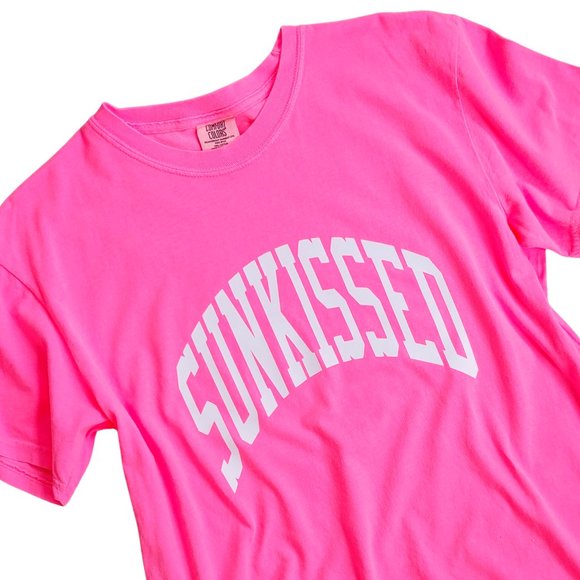 Neon Pink Sunkissed T-Shirt - Picture 4 of 7
